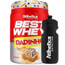 Best Whey Protein Dadinho 450G + Squeeze Atlhetica Best Whey Protein Dadinho 450G + Squeeze Atlhetica