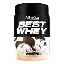 Best Whey Protein Isolado Hidro Cookies Cream 450g Atlhetica Best Whey Protein Isolado Hidro Cookies Cream 450g Atlhetica