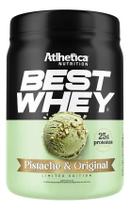 Best Whey Protein Pote 450g Pistache Original Atlhetica Best Whey Protein Pote 450g Pistache Original Atlhetica