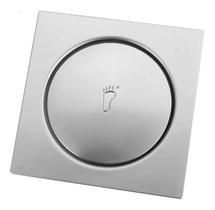 Bestfer Ralo Click Inteligente 15x15 Cm Anti Odor Em Inox Quadrada Para Banheiro BFH2308