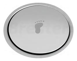 BESTFER - Ralo Inteligente Inox Redondo 9,7cm Banheiro Veda Cheiro