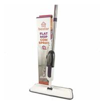 Bestlar Flat Mop Com Spray Para Limpeza Prática Com Refil Bestlar Flat Mop Com Spray Para Limpeza Prática Com Refil