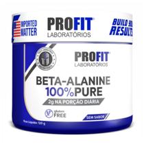 Beta Alanina 100% Pura 120g Pote Profit Efeito Antioxidante