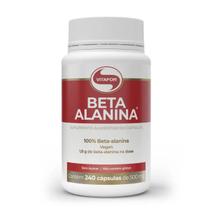 Beta Alanina 100% Pura - vegana sem sabor 240 Caps - Vitafor