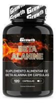 Beta-alanina 120 Comprimidos Cápsulas Growth Supplements Sem Sabor Beta-alanina 120 Comprimidos Cápsulas Growth Supplements Sem Sabor