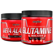 Beta Alanina 123g + Glutamina Pura 150g Integralmedica Beta Alanina 123g + Glutamina Pura 150g Integralmedica