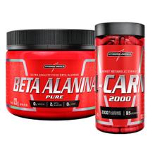 Beta Alanina 123g + L-Carnitina 120 Caps Integralmedica