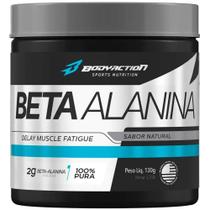 Beta Alanina 2000mg por Dose 100% Pura 130g Body Action - Bodyaction