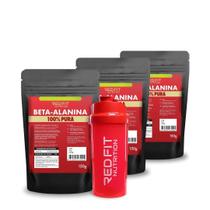 Beta-Alanina 450g - 100% Pura Importada - Red Fit Nutrition