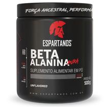 Beta Alanina 500g 100% Pura - Espartanos Suplementos