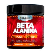 Beta Alanina 500g - 100% Puro Importado - Soldiers Nutrition