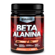 Beta Alanina 500g - 100% Puro Importado - Soldiers Nutrition