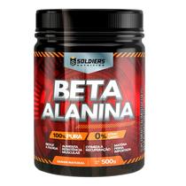 Beta Alanina 500g - 100% Puro Importado - Soldiers Nutrition