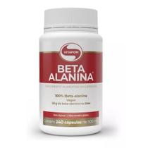 Beta Alanina 500mg Com 240 Capsulas Vitafor