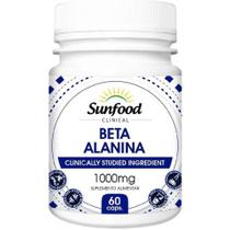 Beta Alanina 60 Cáps. 1000 mg Sunfood