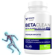 Beta Alanina Betaclean 100% Pure 90 Cápsulas - Health Clean