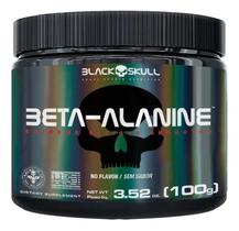 Beta Alanina Black Skull 100g Pré Treino Sem Cafeína