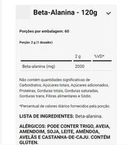 Beta Alanina Com Selo Carnosyn Dux Nutrition120G