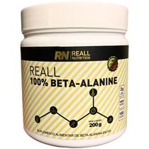 Beta Alanina Em Pó 100% Pura Reall Nutrition 200g Suplemento