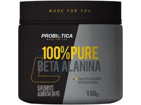 Beta Alanina Probiótica 100% Pure em Pó 150g - sem Sabor