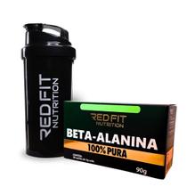 Beta-Alanina Sachê 90g - 100% Pura Importada - Red Fit Nutrition Beta-Alanina Sachê 90g - 100% Pura Importada - Red Fit Nutrition