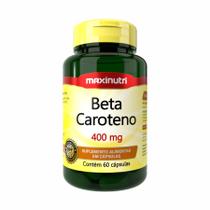 Beta caroteno 400mg - 60 cápsulas - maxinutri Beta caroteno 400mg - 60 cápsulas - maxinutri