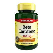 Beta Caroteno 400mg 60 Cápsulas Maxinutri