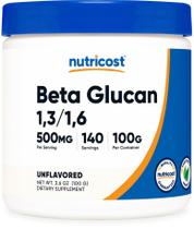 Beta Glucan em pó Nutricost 100g 1,3/1,6 não transgênico