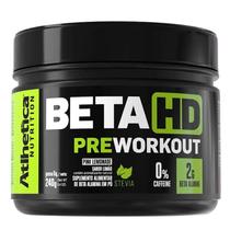 Beta Hd Pre Workout 240g Beta Alanina E Cafeína - Atlhetica Nutrition