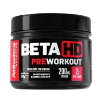 Beta Hd Pre Workout Sabor Limão Com Gengibre Atlhetica 240g