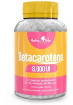Betacaroteno 8.000 Ui (8x + Concentrado). 120 Cápsulas