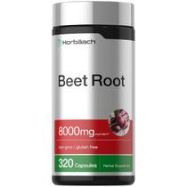 Beterraba Beet Root 8000mg 320 Capsulas Horbaach NOVO Beterraba Beet Root 8000mg 320 Capsulas Horbaach NOVO