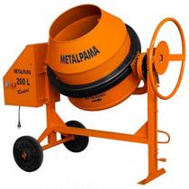 Betoneira 200 Litros Sem Motor Com Redutor Metalpama