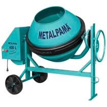 Betoneira 400 Litros Bivolt 110/220V Potência 2CV Monofásico Metalpama