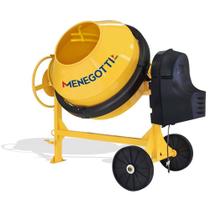 Betoneira 400 litros com motor 2 hp monofásico e kit segurança - Prime - Menegotti