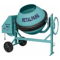 Betoneira 400L com Motor 2CV Monofásica Bivolt - Construtor - 003.0615 - Metalpama