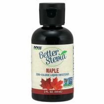 Better Stevia Maple 2 Oz da Now Foods (pacote com 4)