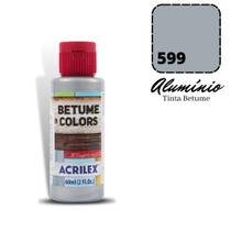 Betume Acrilex Color 60ml 599 Aluminio