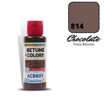 Betume Acrilex Color 60ml 814 Chocolate