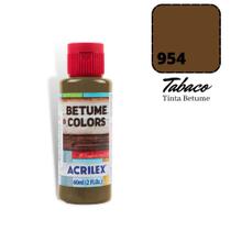 Betume Acrilex Color 60ml 954 Tabaco