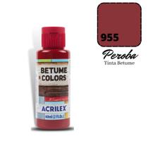 Betume Acrilex Color 60ml 955 Peroba