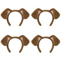Beviliu Brown Puppy Ears, 4 peças realistas para cães Beviliu Brown Puppy Ears, 4 peças realistas para cães