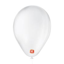 Bexiga / Balão 6,5 Liso Basic com 50 Branco São Roque Bexiga / Balão 6,5 Liso Basic com 50 Branco São Roque