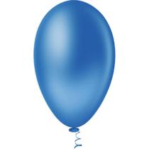 Bexiga/balão azul escuro -formato pera n.6.5 pct.c/50