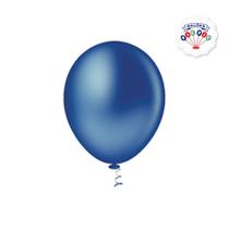 Bexiga Balão Azul Marinho - Pic Pic 09 Polegadas 50 Unidades