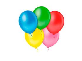 Bexiga Balão Festa Decoração N 9 C/ 50 U - Diversas Cores