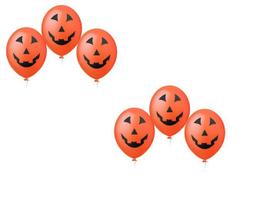 Bexiga balão figuras Halloween - Dia Das Bruxas - 75un