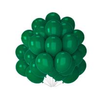 Bexiga Balão Liso Verde Escuro Festball 50 Uni Tamanho 9