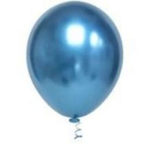 Bexiga Balão Redonda Platino 10 Azul Pic Pic 25 Unidades