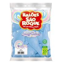Bexiga/Balões Candy Color N9" Várias Cores São Roque
